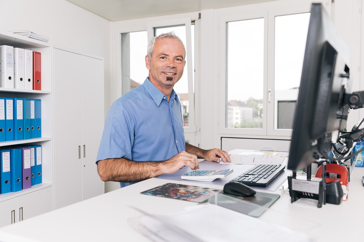 André Gerteis, Verantwortlicher Finanzen SORA. Vergrösserte Ansicht