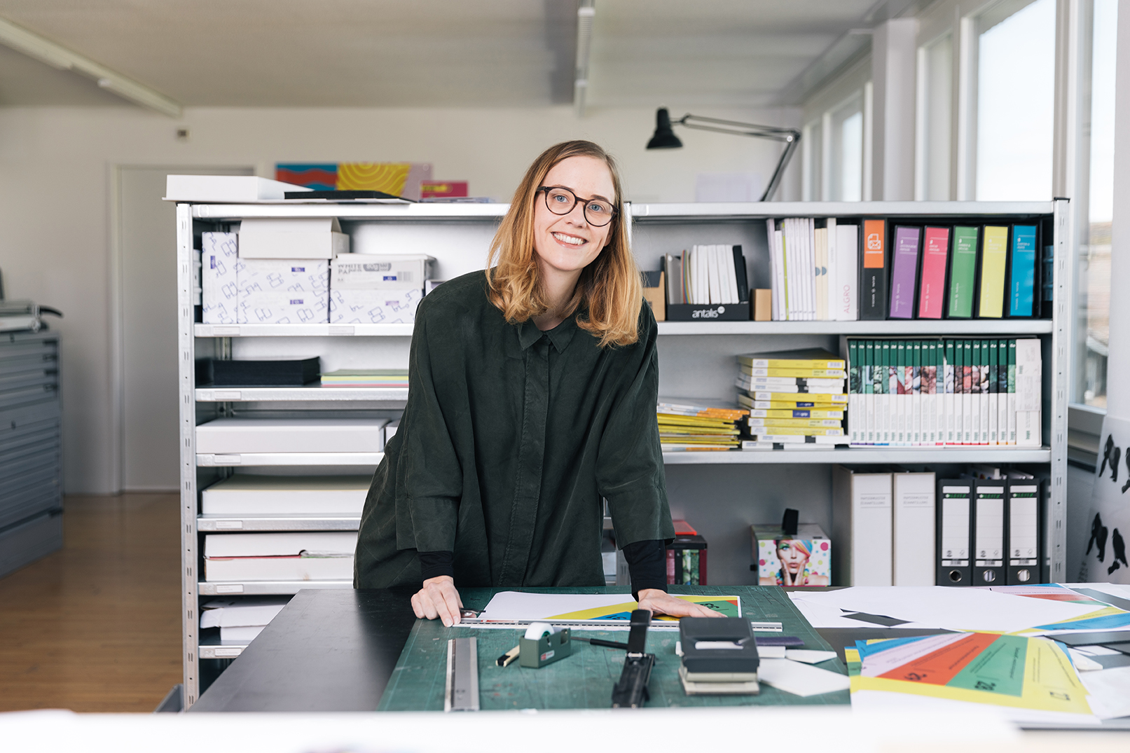 Thea Sonderegger, Grafikerin im Naturhistorischen Museum Bern