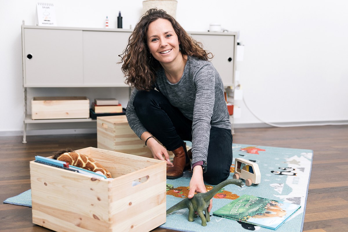 Sarah Pedrazzoli, Sozialarbeiterin SORA. Vergrösserte Ansicht