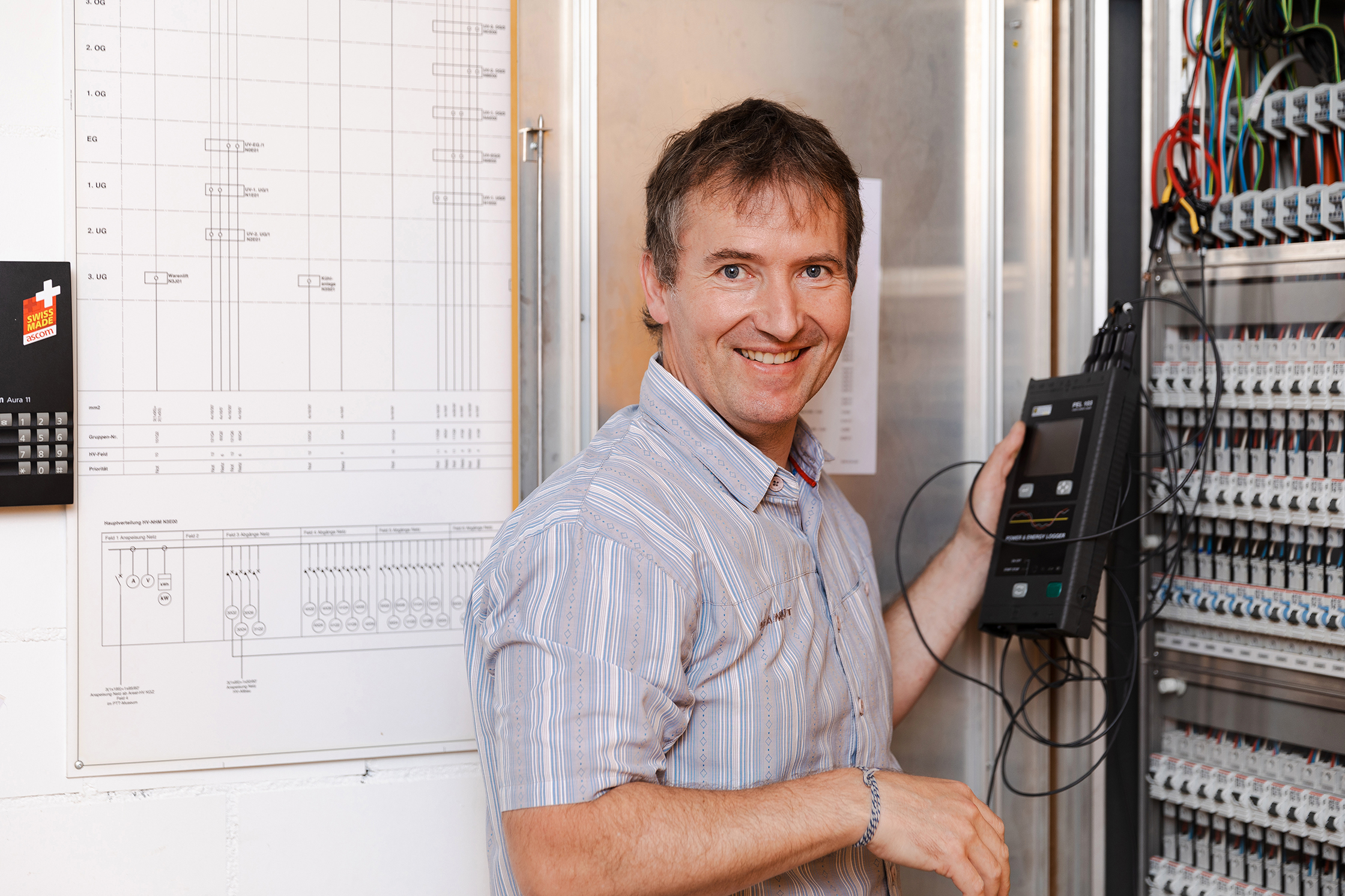 Christian Bähler, Leiter Infrastruktur und Technik im Naturhistorischen Museum Bern