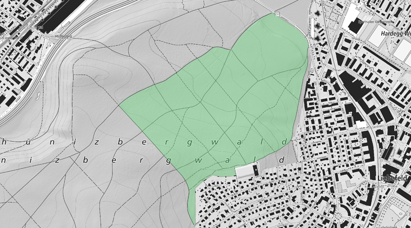 Waldarbeiten Könizbergwald im 2026