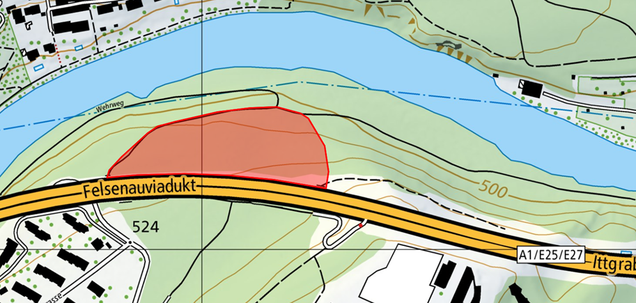 Karte Waldarbeiten Wylerwald