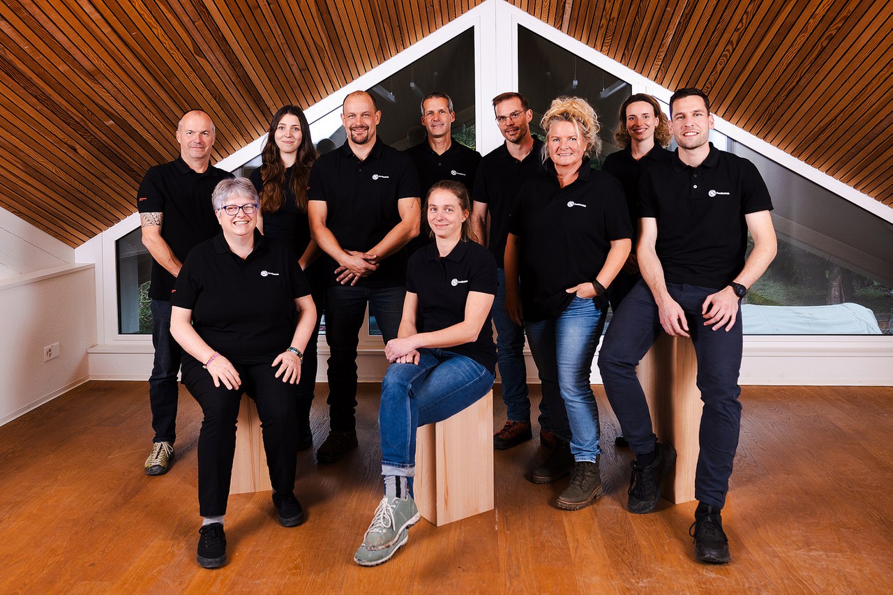 Gruppenfoto Team Forstbetrieb