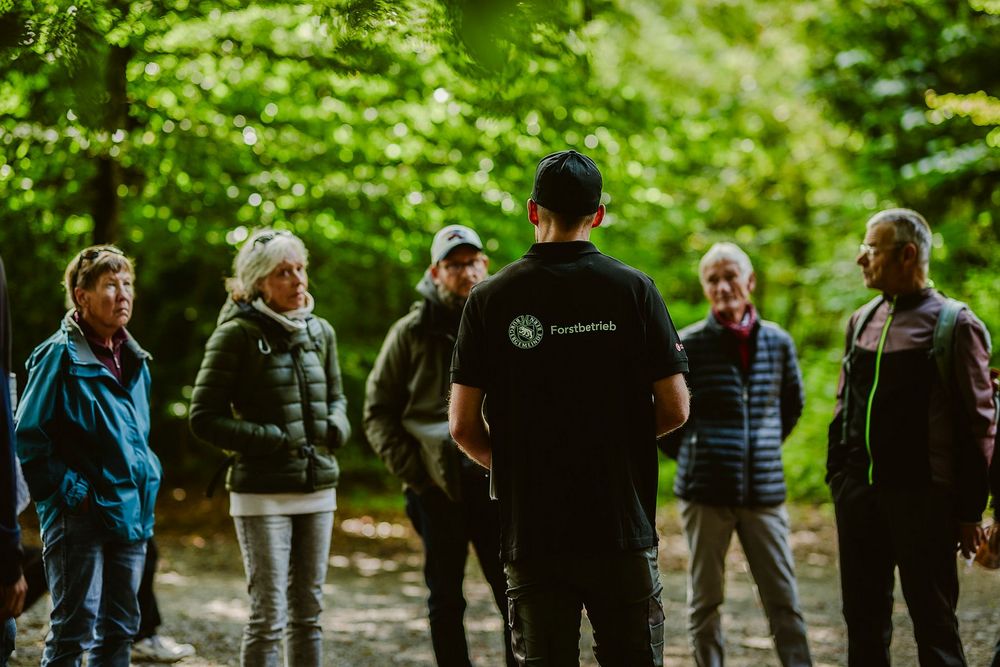 Waldführung mit dem Forstbetrieb