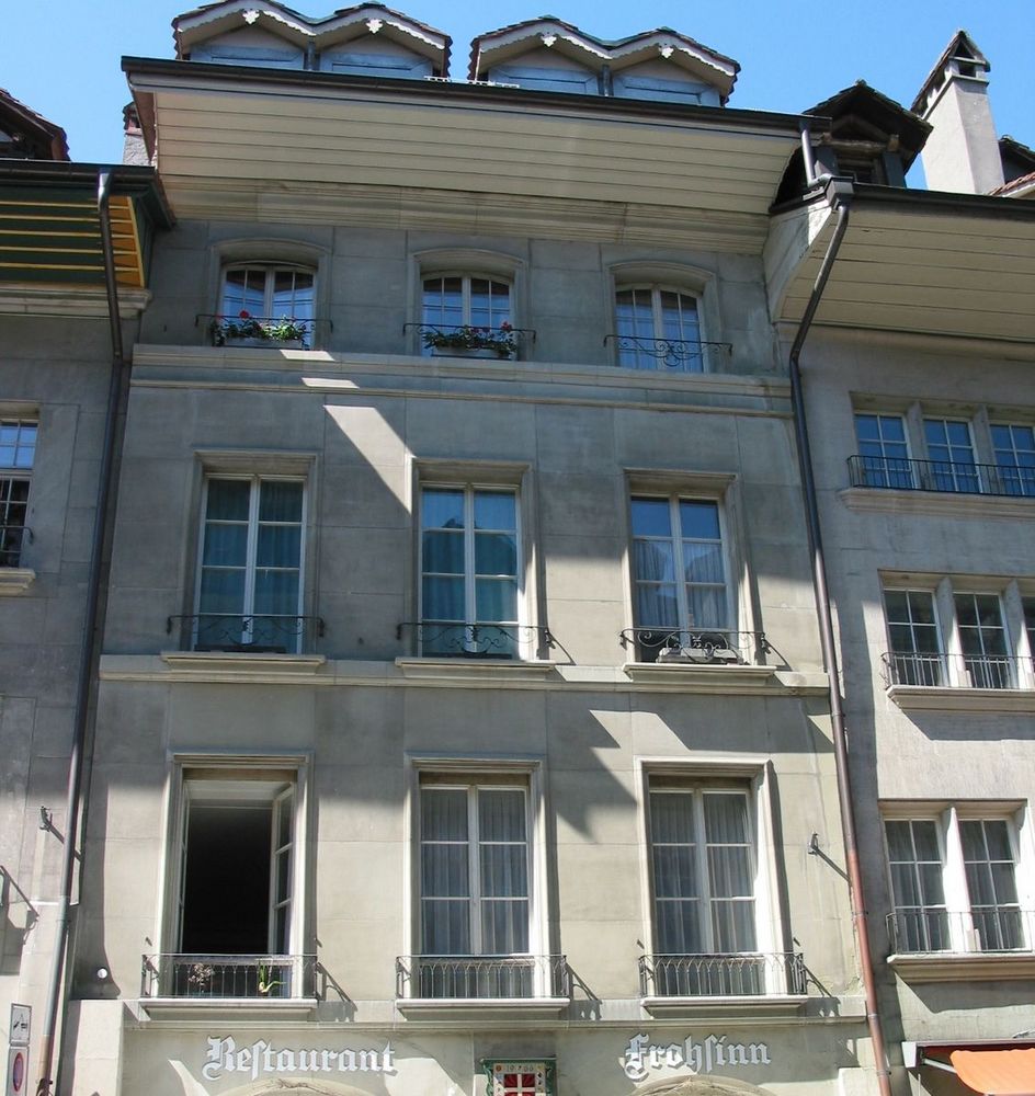 Fassade des Gebäudes an der Münstergasse