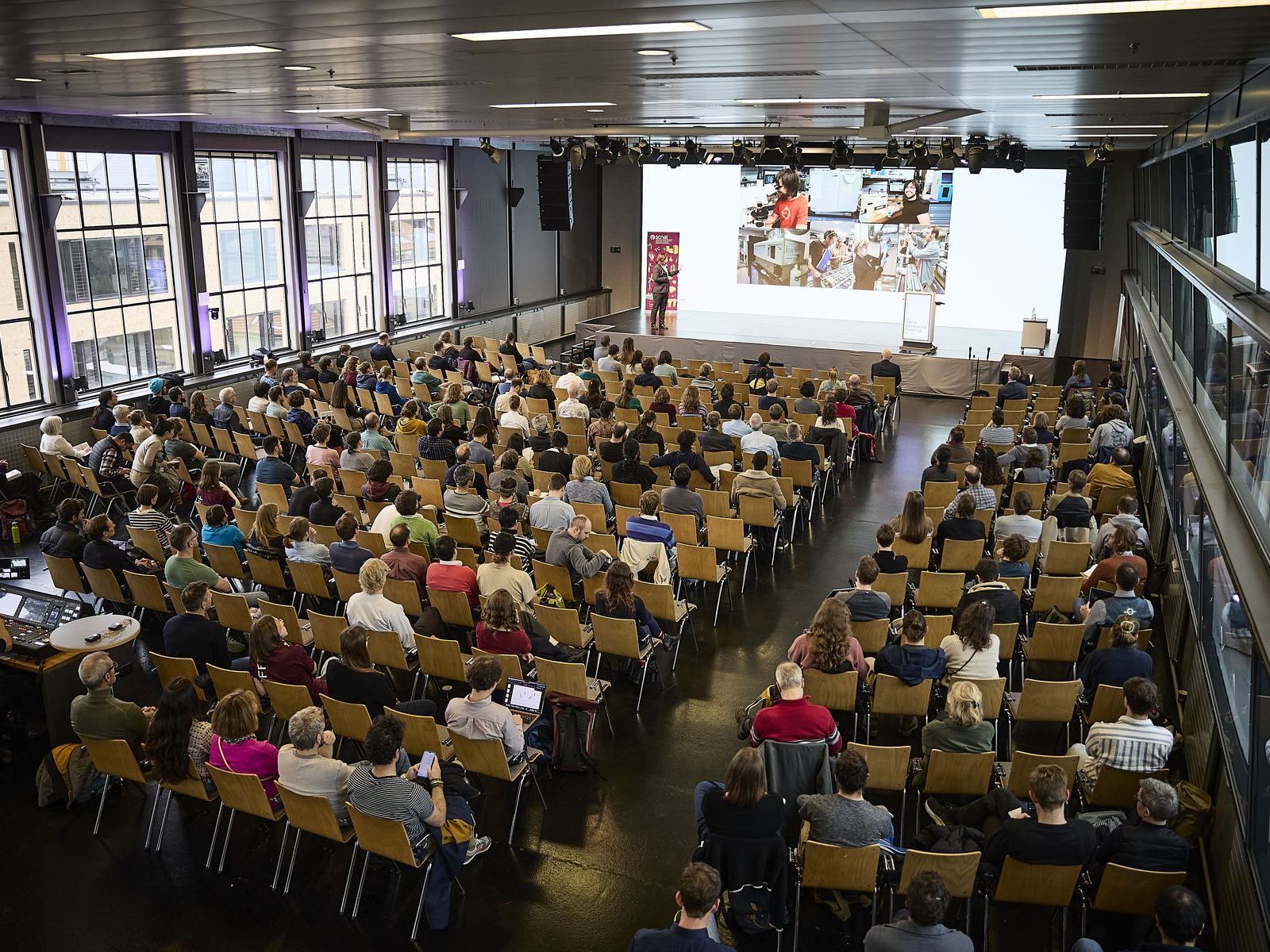 Geoscience Meeting im grossen Saal