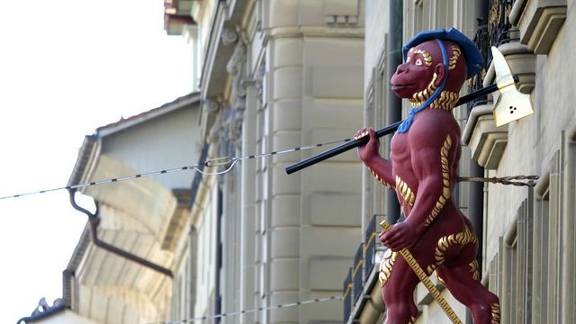 Statue Zunftgesellschaft zum Affen
