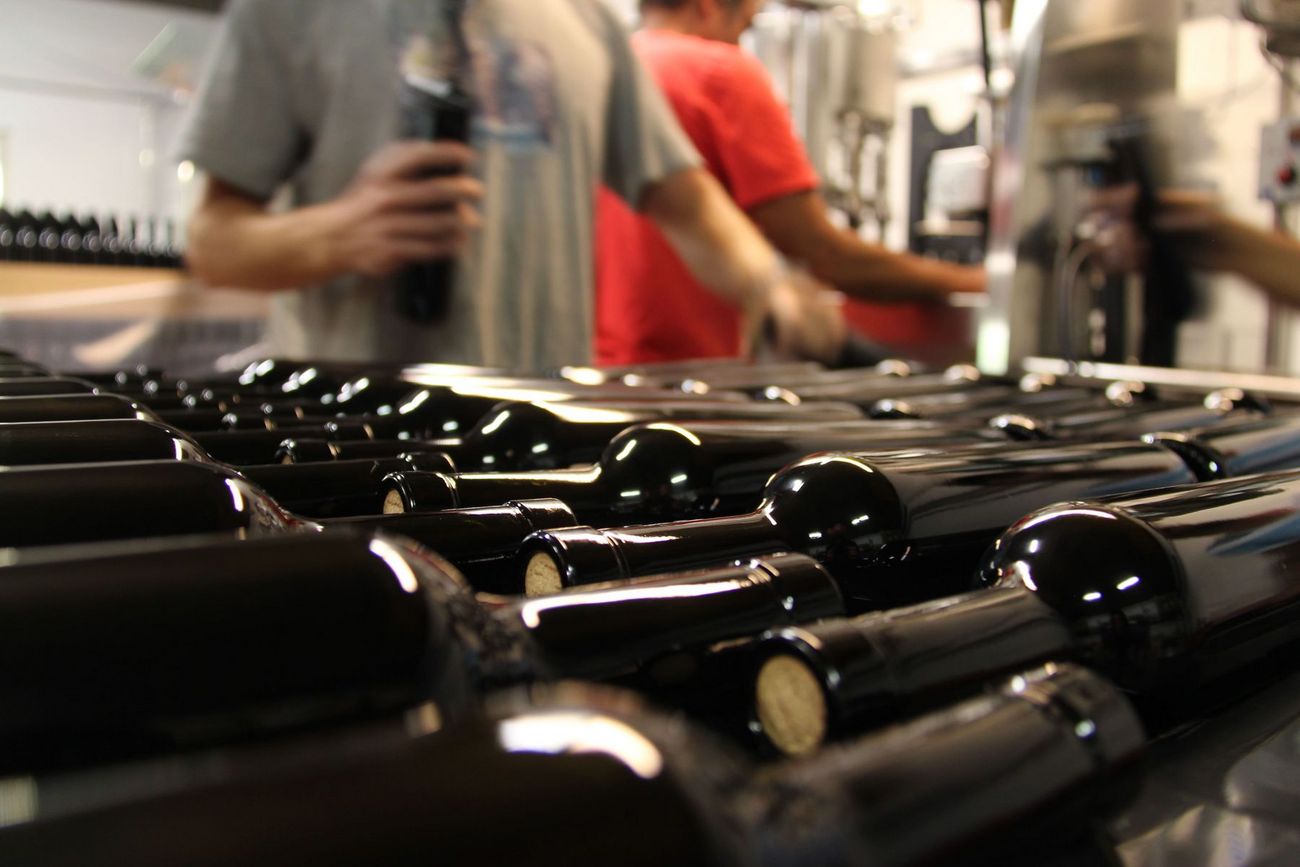 mehrere Weinflaschen