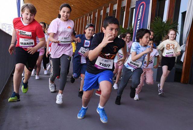 Kinder beim Start – Extrameile 