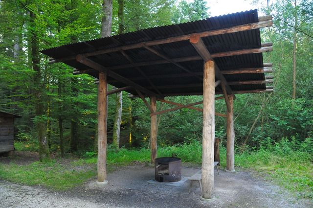 Impressionen Waldhütte Spilwald
