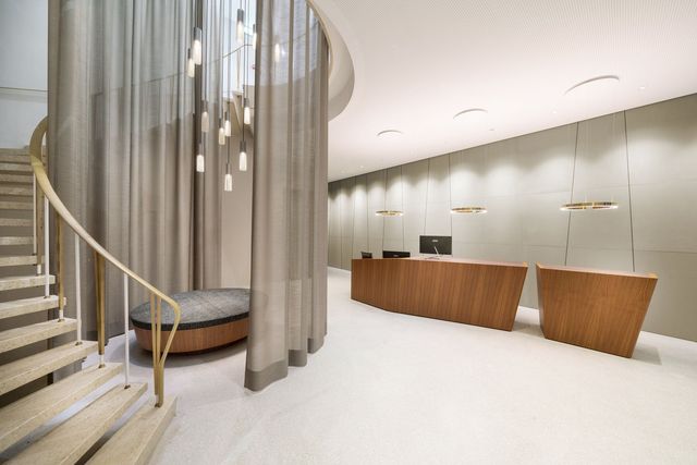 Der Eingangsbereich der DC Bank