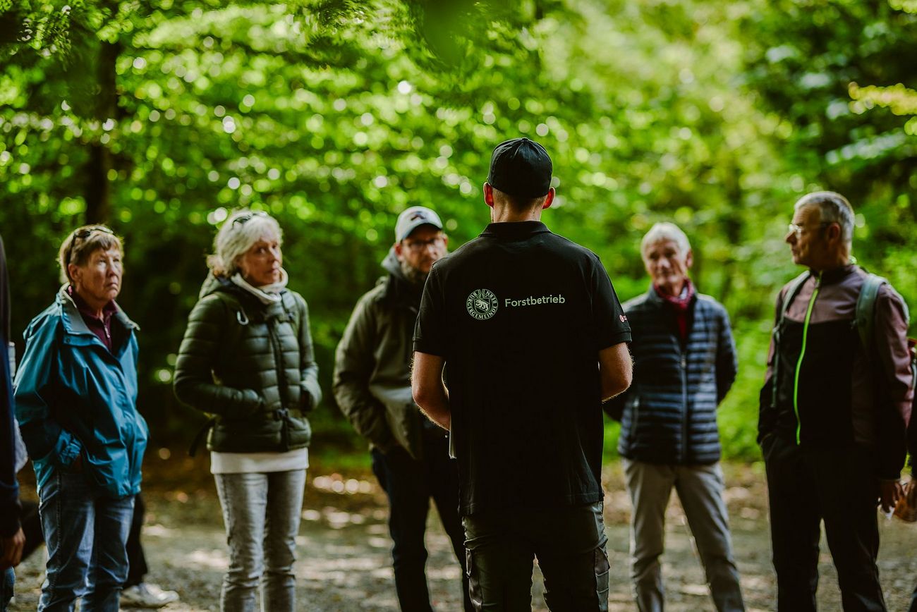 Waldführung mit dem Forstbetrieb