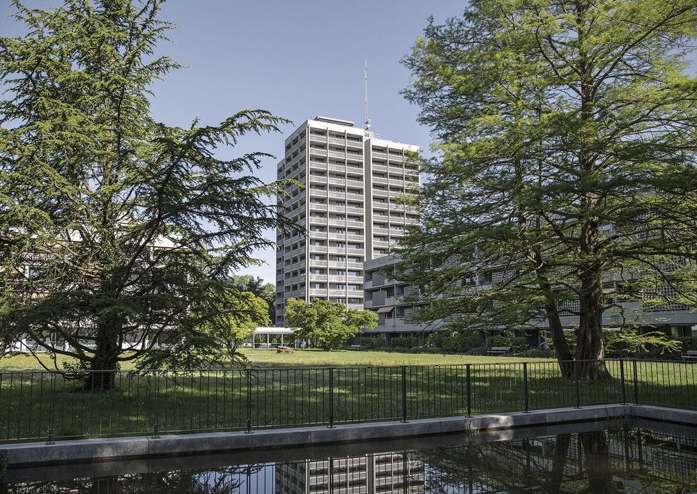 Aussenansicht vom Burgerspittel im Viererfeld