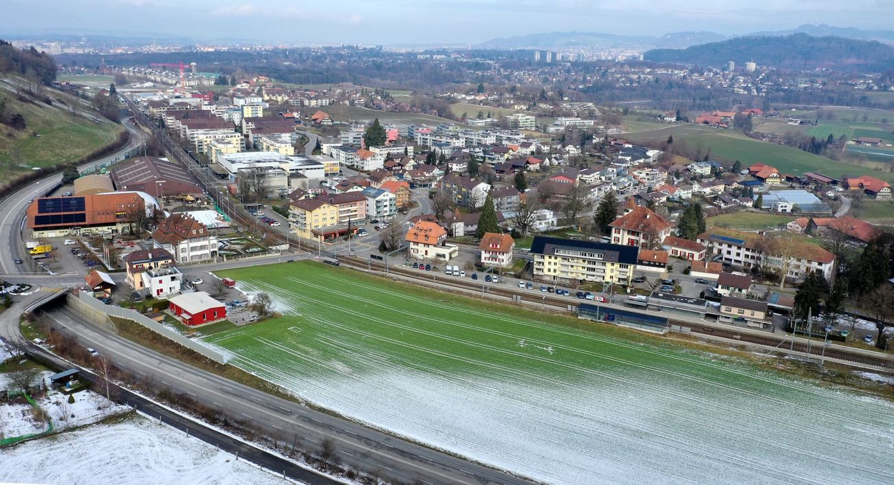 Vogelperspektive vom Areal