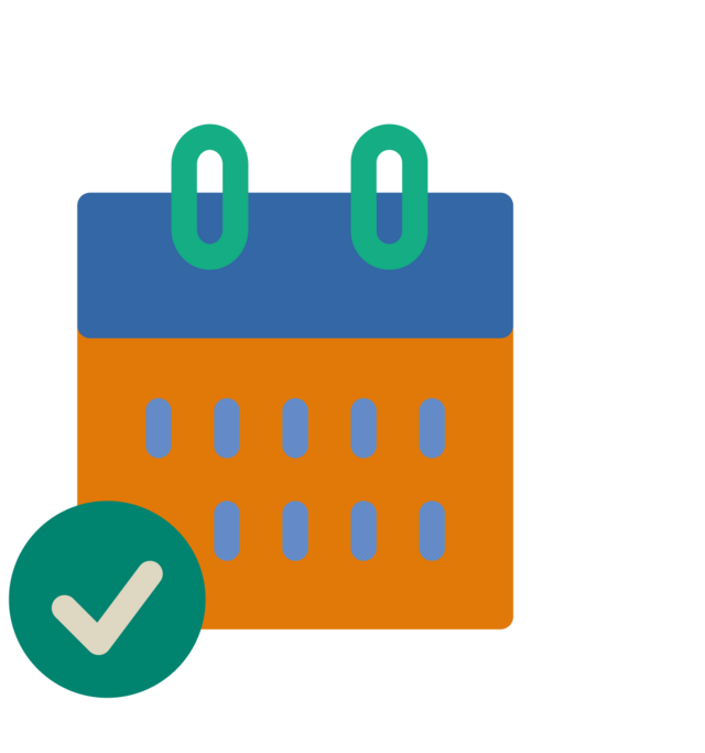 Icon Kalender Fristgerecht