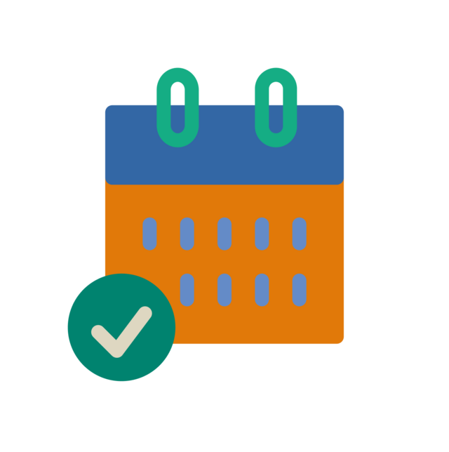 Icon Kalender Fristgerecht