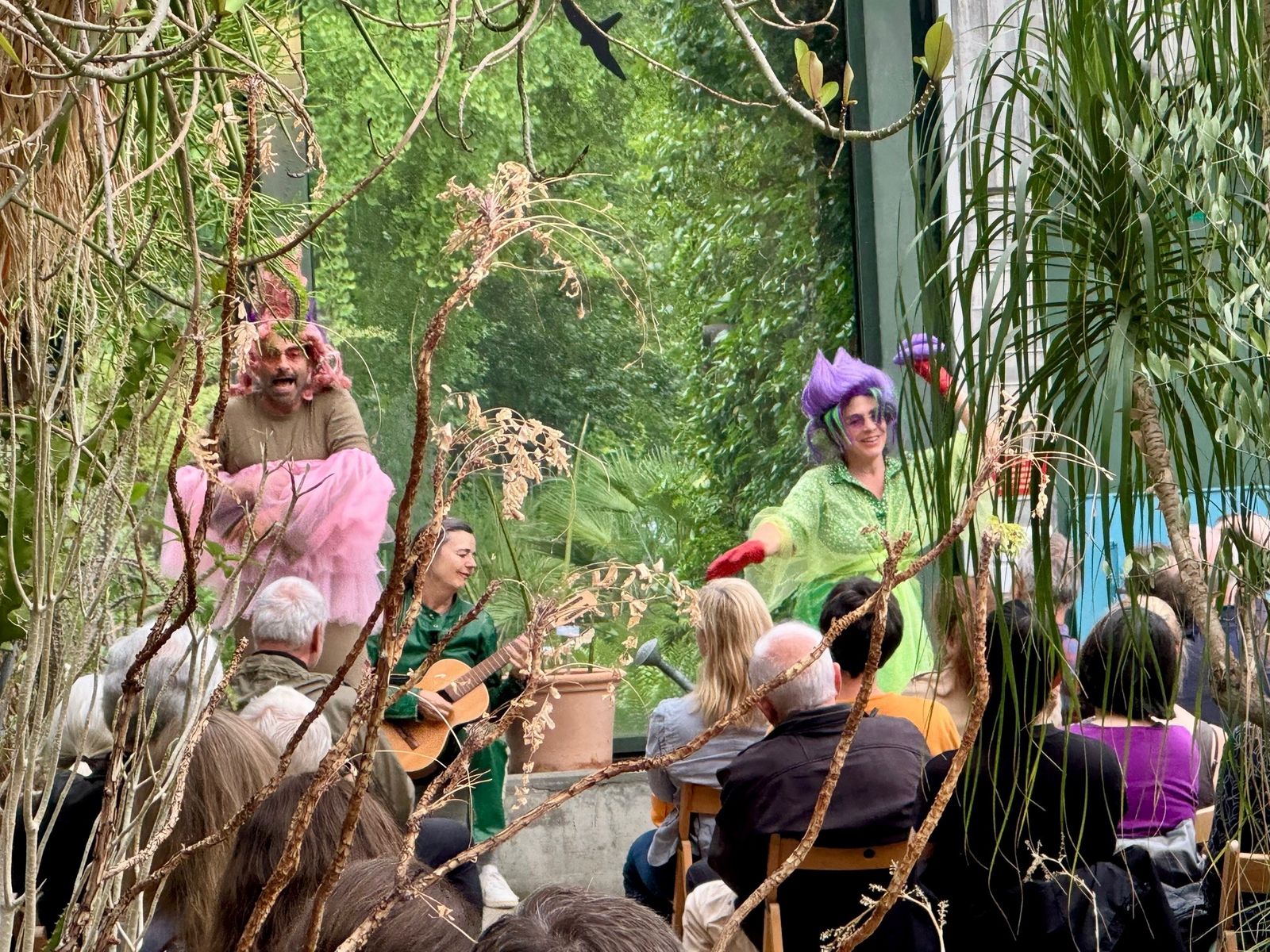 Aufführung im Botanischen Garten 