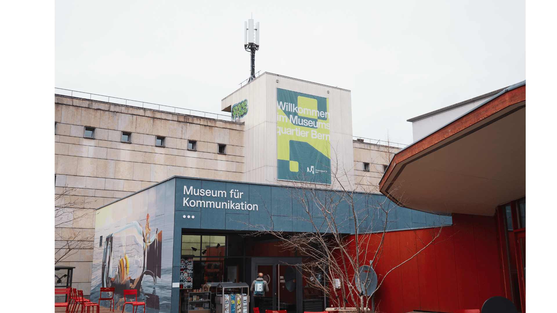 Aussenansicht Museum für Kommunikation