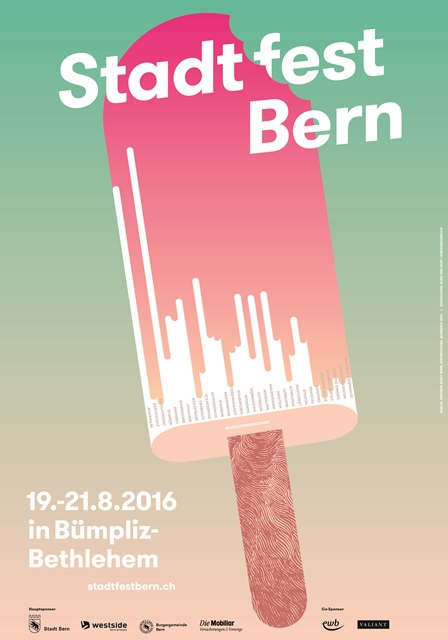 Flyer Stadtfest Bern