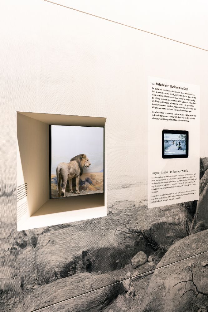 Bild eines Ausstellungsteils