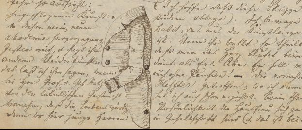 Brief von (Wilhelm Aimé) Otto von Greyerz (1829–1882) an  Gottlieb von Greyerz (1778-1855)