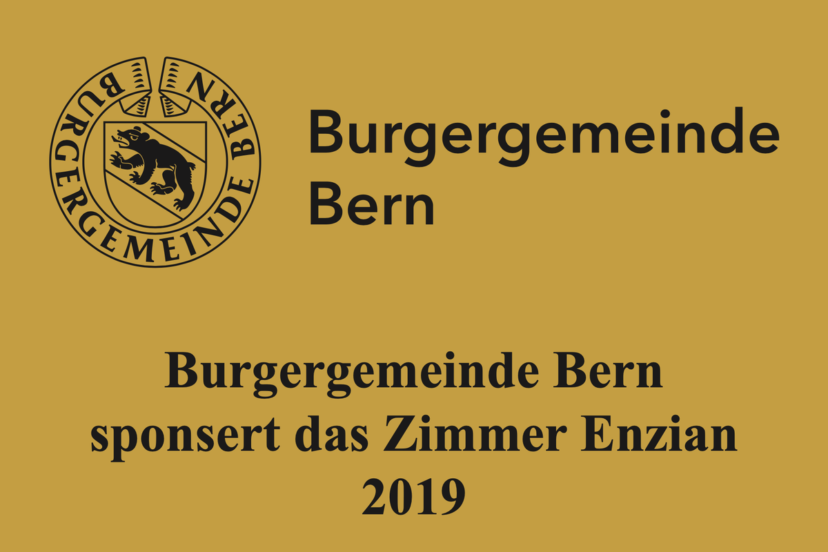 Zimmerpatenschaft der Burgergemeinde Bern. Vergrösserte Ansicht