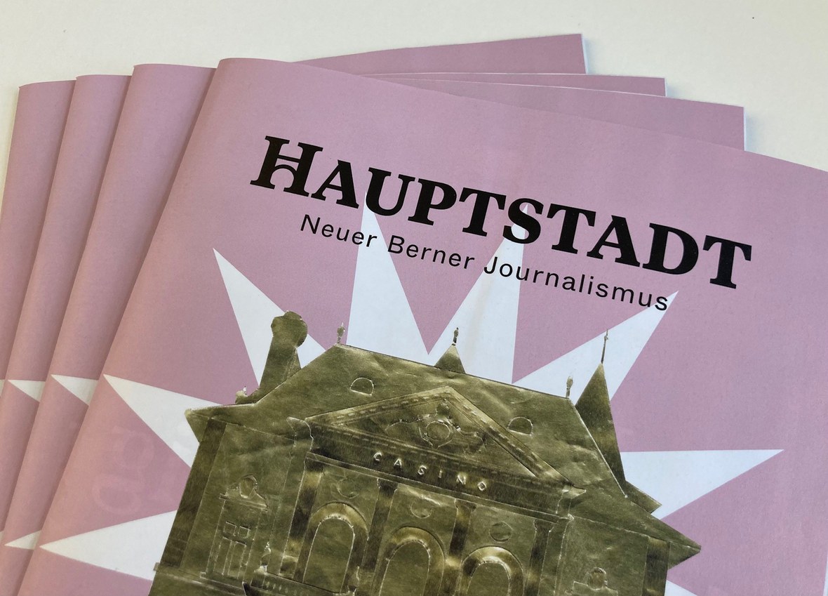 «Hauptstadt» mit dem Sonderheft zur Burgergemeinde