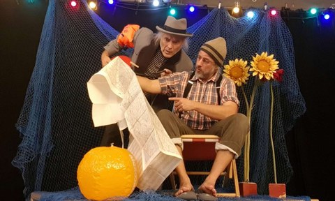 Franz und René am Meer