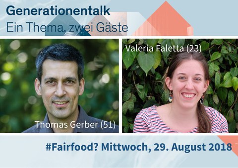 Generationentalk zum Thema Fairfood