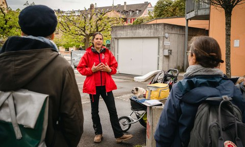 Sozialer Stadtrundgang im Berner Generationenhaus