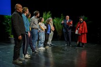 Preisübergabe an Bienne in Kontakt - gemeinsam stark! (©Jan Hellman)